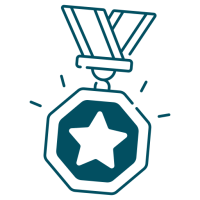 pictogramme d'une médaille