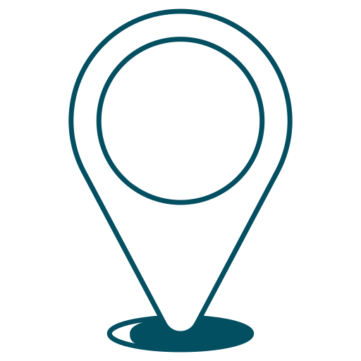 Pictogramme d'un ping de localisation